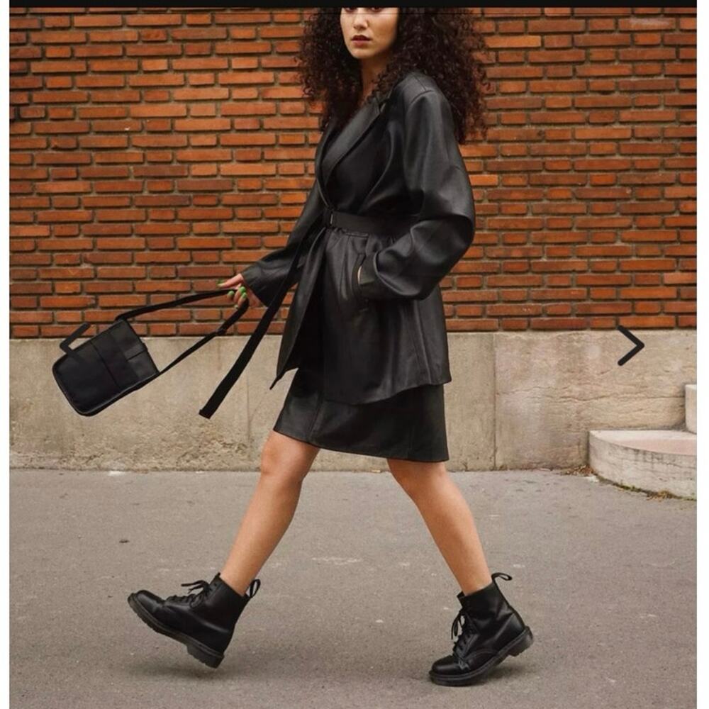 Dr. Martens 1460 Mono Boots, women’s size 10 (EU 42), in sleek all-black